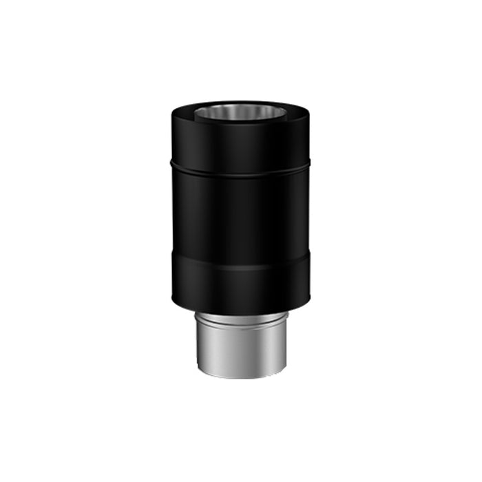 5” Balanced Gas Flue -  Standard Adapters - Matt Black