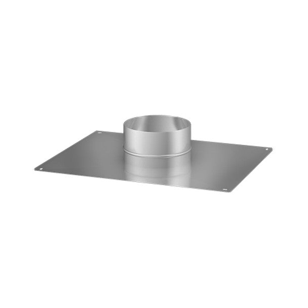 5” Balanced Gas Flue -  Airtight Plates - Stainless Steel