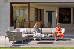 Skyline Design - Brafta - 6 Seat Outdoor Corner Lounge Set with Coffee and Side Table