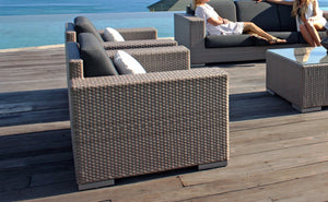 Skyline Design - Brando Silver Walnut Arm Chair