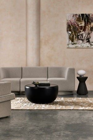 Blinde Design Circ M1 Concrete Coffee Table Graphite