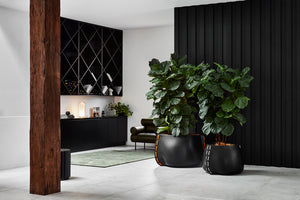 Blinde Design Stitch 75 Concrete Planter Graphite