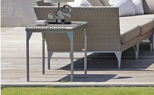 Skyline Design - Brafta Silver Walnut Square Side Table
