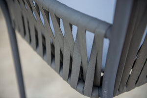 Skyline Design - Bowline - 8 Seat Outdoor Dining Set with Alaska Carbon Rectangle Dining Table