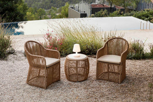 Skyline Design - Calyxto - 2 Seat Balcony Set with Round Side Table