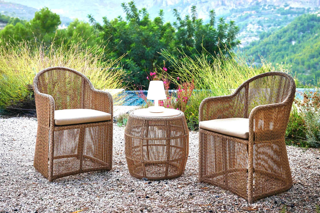 Skyline Design - Calyxto - 2 Seat Balcony Set with Round Side Table