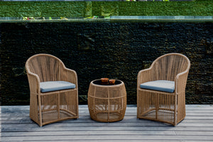 Skyline Design - Calyxto - 2 Seat Balcony Set with Round Side Table