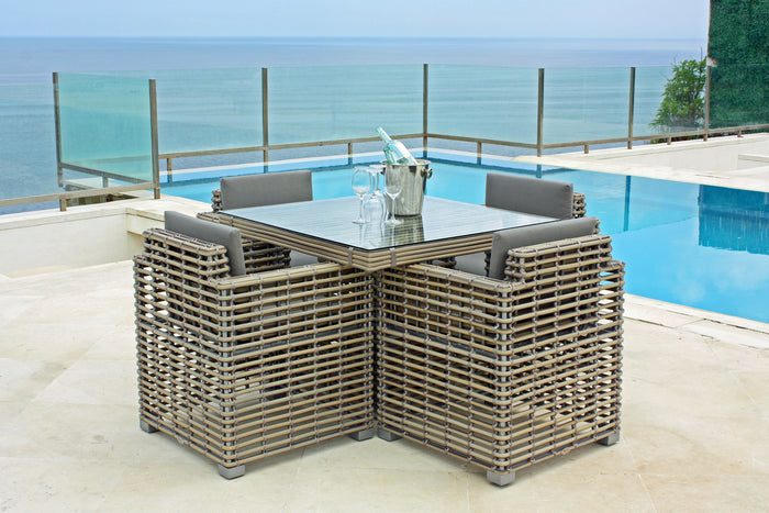 Skyline Design - Castries - 4 Seat Outdoor Dining Set