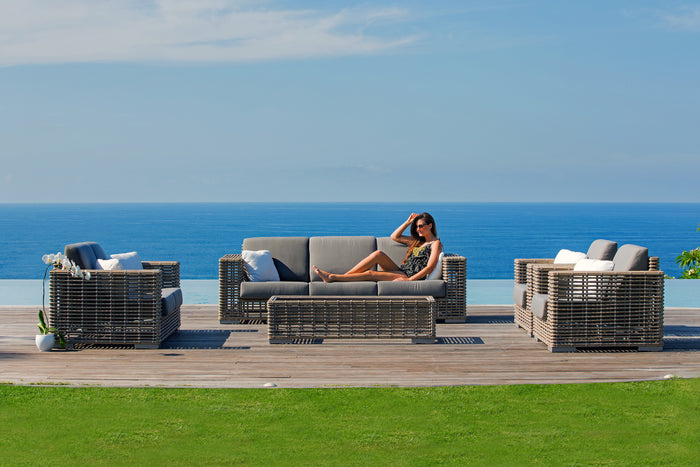 Skyline Design - Castries - 7 Seat Outdoor Lounge Set with Coffee Table
