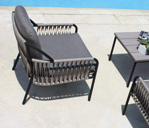 Skyline Design - Chatham - 4 Seat Outdoor Lounge Set with Coffee and Side Table