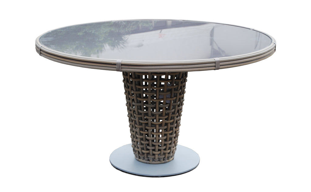 Skyline Design - Dynasty Kubu Mushroom Round 4 Seat Dining Table