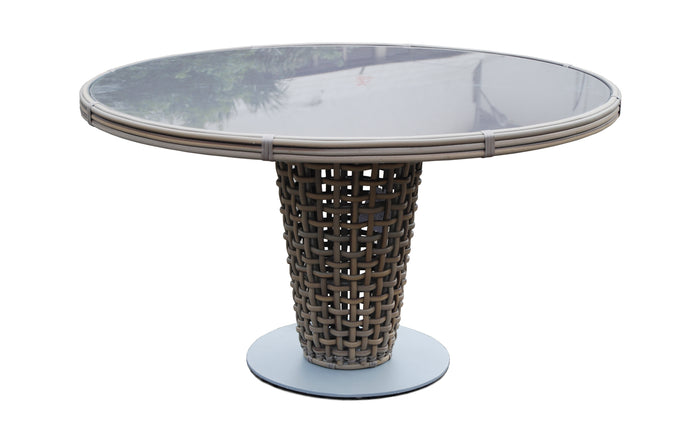Skyline Design - Dynasty Kubu Mushroom Round 4 Seat Dining Table