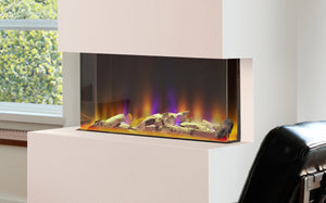 Celsi - Electriflame Fires - VR 750 Engine Only 3-Sided Glass Electric Fire close up