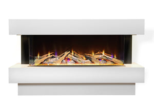 Celsi - Electriflame VR Carino 1100 Freestanding Suite white background