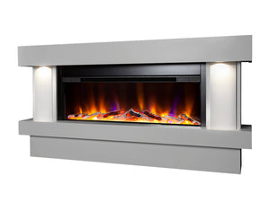 Celsi - Electriflame VR Orbital 1000 Illumia - Smooth Mist Freestanding Suite white background