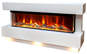 Celsi - Electriflame VR Quantum S-1250 Freestanding Suite white background