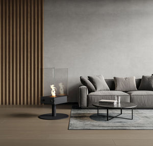 EcoSmart Fire Orbit Designer Fireplace Black