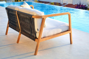 Flexx Love Seat Side View Detail