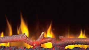 Flames close up