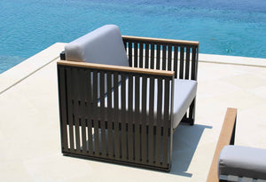 Skyline Design - Horizon - 6 Seat Outdoor Lounge Set With Coffee Table