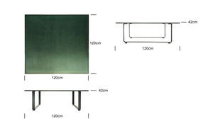 Skyline Design - Horizon Square Coffee Table