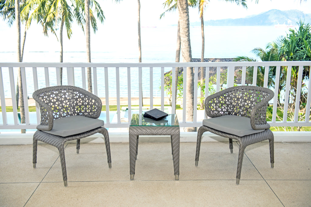Skyline Design - Journey - 2 Seat Balcony Set with Side Table