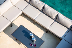 Skyline Design - Kitt - 9 Seat Outdoor Lounge Set With Horizon Coffee Table And Side Tables