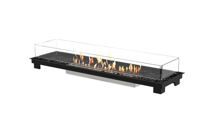 EcoSmart Fire Linear 65 Gas Fire Pit Kit Black