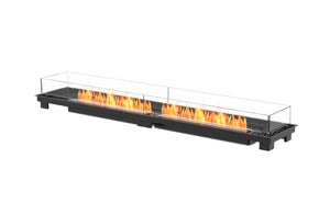 EcoSmart Fire Linear 90 Fire Pit Kit Black
