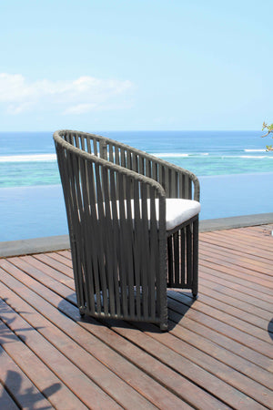 Skyline Design - Milano - 4 Seat Outdoor Dining Set With Horizon Table