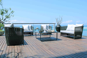 Skyline Design - Milano - 7 Seat Outdoor Lounge Set With Horizon Coffee and Side Table