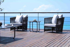 Skyline Design - Milano - 7 Seat Outdoor Lounge Set With Horizon Coffee and Side Table