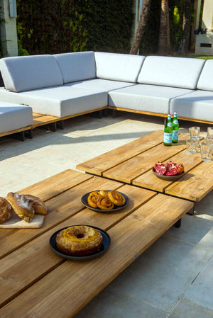 Skyline Design - Ona - 8 Seat Outdoor Lounge Set with Coffee and Side Tables