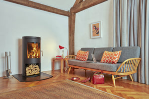 Opus - Melody LS SE - 5kW DEFRA Approved Wood Burning Stove With Log Store