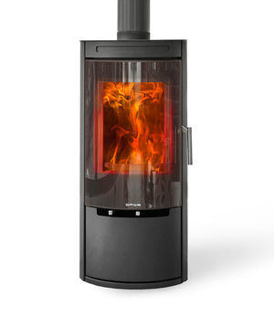 Opus - Melody G SE - 5kW DEFRA Aproved Wood Burning Stove With Glass Door cutout