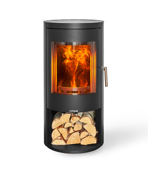 Opus - Melody LS SE - 5kW DEFRA Approved Wood Burning Stove With Log Store