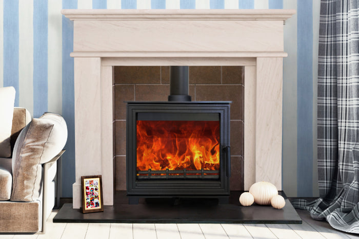 Woodford - Pankhurst Large 8kW Eco Design Wood Burning Stove
