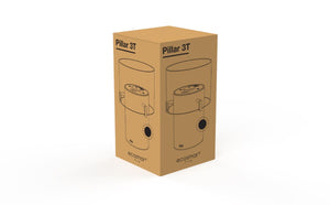 EcoSmart Fire Pillar 3T Designer Fireplace