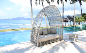 Skyline Design - Surabaya Off White Mushroom Daybed
