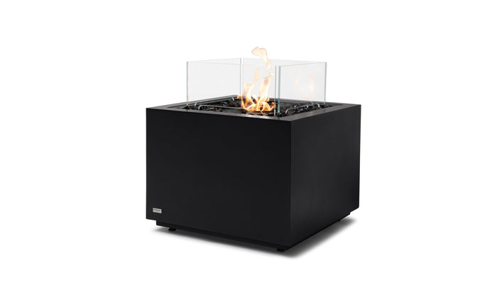 EcoSmart Fire Sidecar 24 Gas Fire Pit Table Graphite
