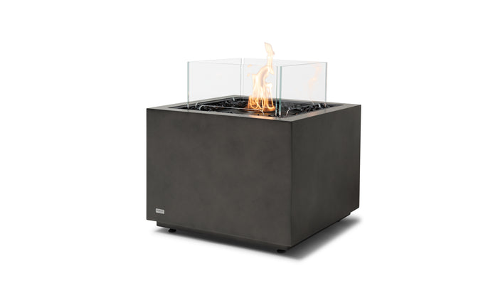 EcoSmart Fire Sidecar 24 Gas Fire Pit Table Natural
