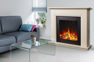 Celsi - Ultiflame VR Elara S-600 - Smooth Cream Freestanding Suite
