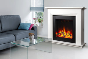 Celsi - Ultiflame VR Elara S-600 - Smooth White Freestanding Suite