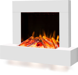 Celsi - Firebeam Suites - XL S-600 Illumia Smooth White Wall Suites on white background