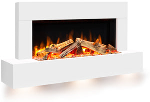 Celsi - Firebeam Suites - XL Illumia 800 Smooth White Wall Suites on white background