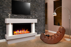Celsi - Ultiflame VR Orbital 800 Illumia - Smooth Mist Freestanding Suite