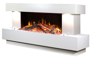 Celsi - Skyfall Suites - Illumia 800 Smooth White Freestanding Suites white background