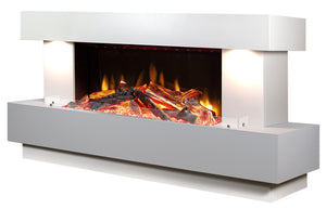 Celsi - Skyfall Suites - Illumia 800 Smooth White & Mist Freestanding Suites white background
