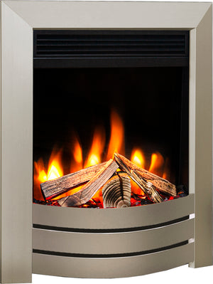Celsi - Ultiflame Fires - VR Camber Champagne Hearth Mounted Electric Fire on white background