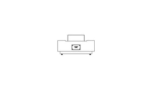 EcoSmart Fire Cosmo 50 Gas Fire Pit Table Graphite
